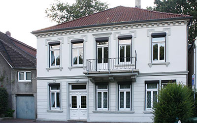 Wohnhaus in der Düsternstraße 19 um 1900